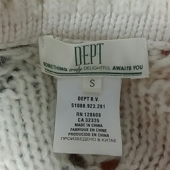 Off White Knit Spring Sweater by DEPT - Picture 8 of 8